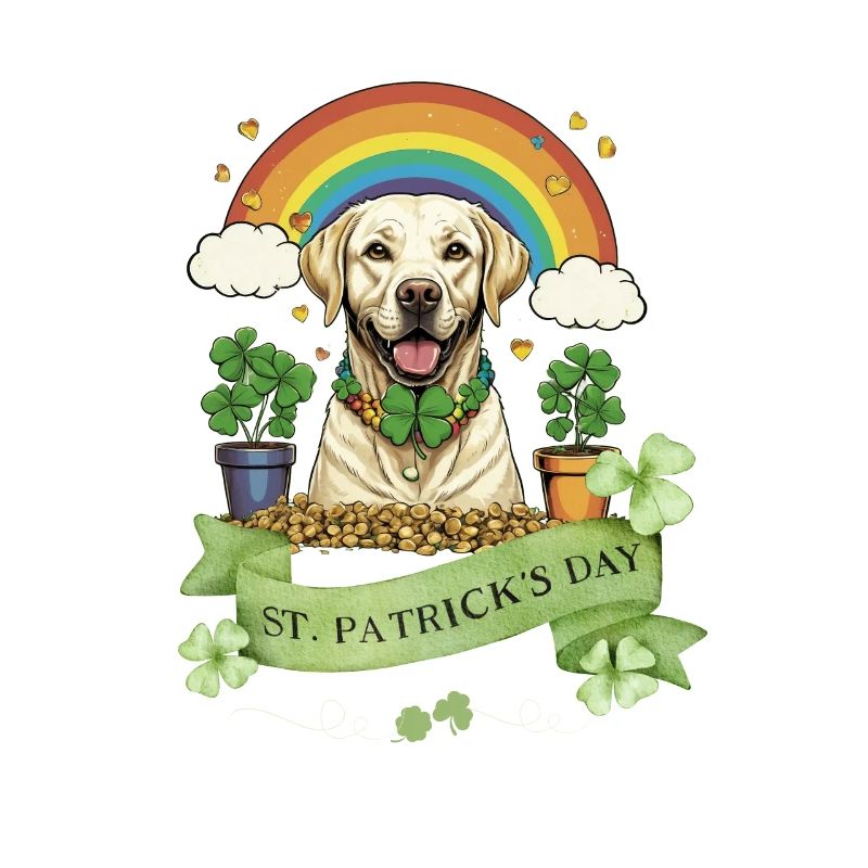 Trèfle de la Saint-Patrick Labrador