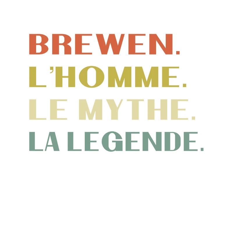 Brewen Der Mann Der Mythos Legende Geschenk Humor