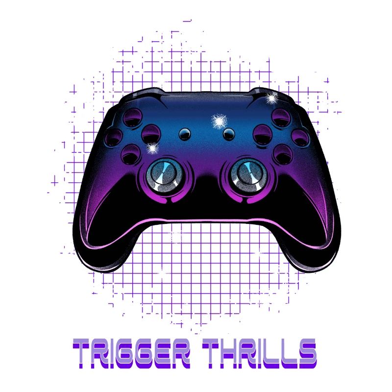 Gamers Video Gaming Geek Console Game Controller