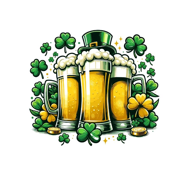 Du siehst aus, als bräuchte ich einen Drink Irischer St. Patricks Day
