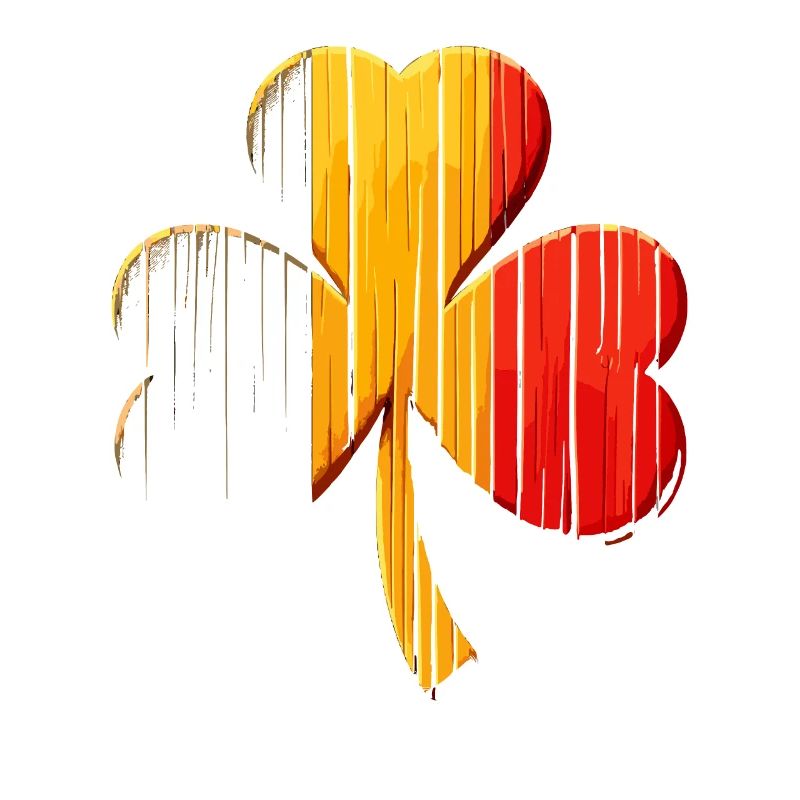 Shamrock Belgique Drapeau Saint Patrick St Patricks