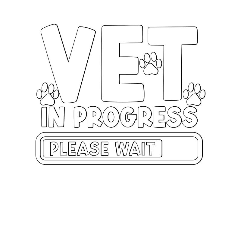 Vet In Progress Please Wait Veterinarian Veterinary
