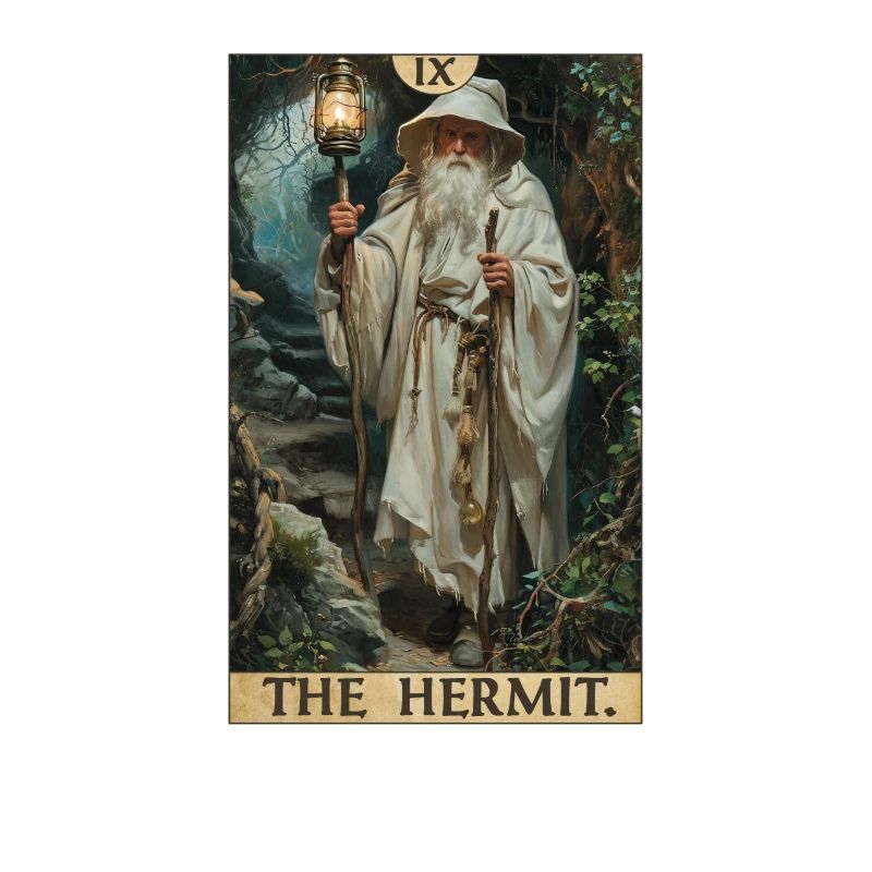 Tarotkarten Tarotkarte The Hermit Der Eremit