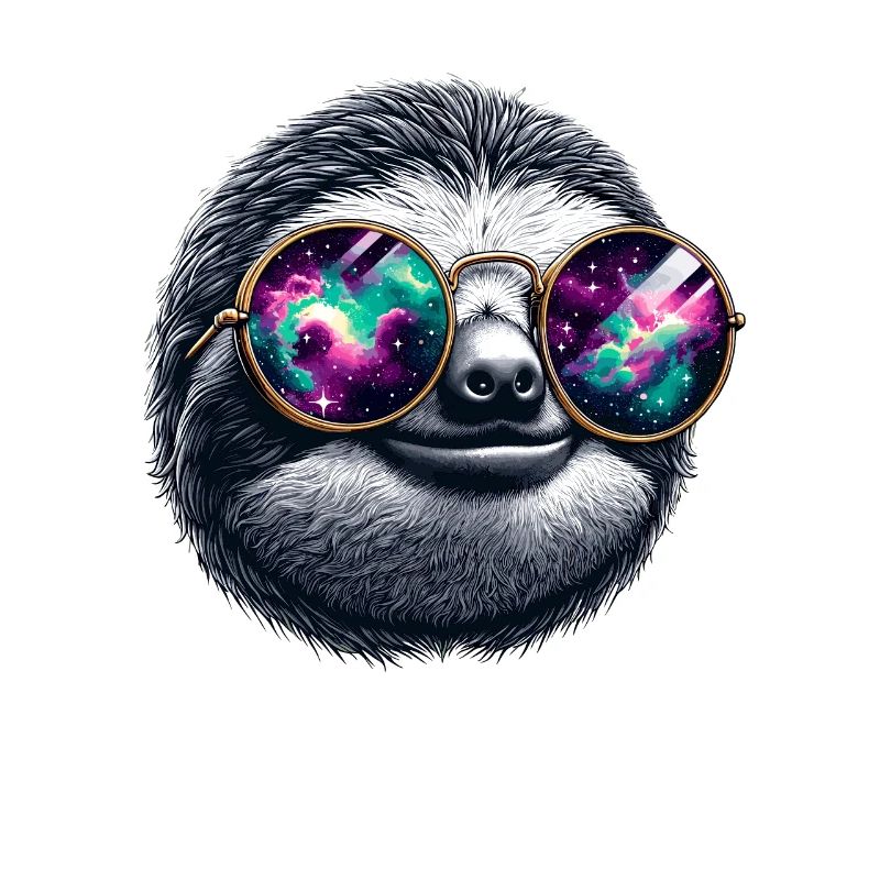 Sloth Bear Sunglasses Galaxy Bears