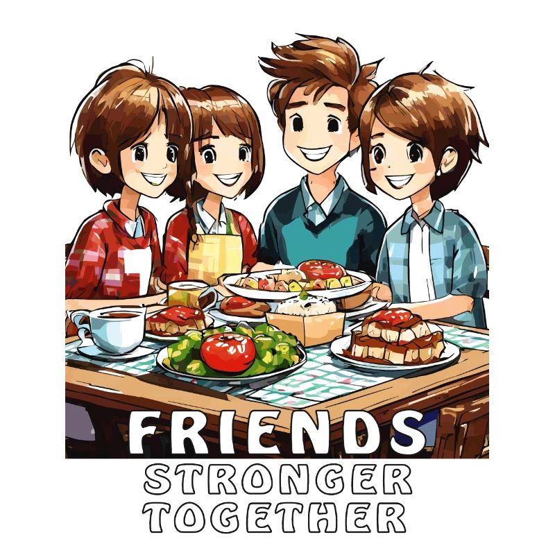 DES AMIS PLUS FORTS ENSEMBLE