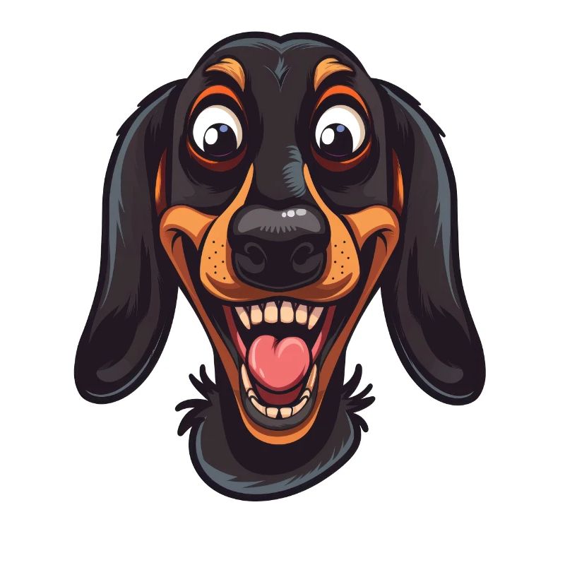 Badger Hound | Cartoon Artwork