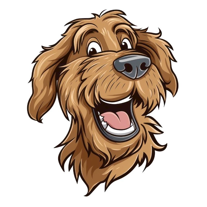 Labradoodle | Cartoon Artwork