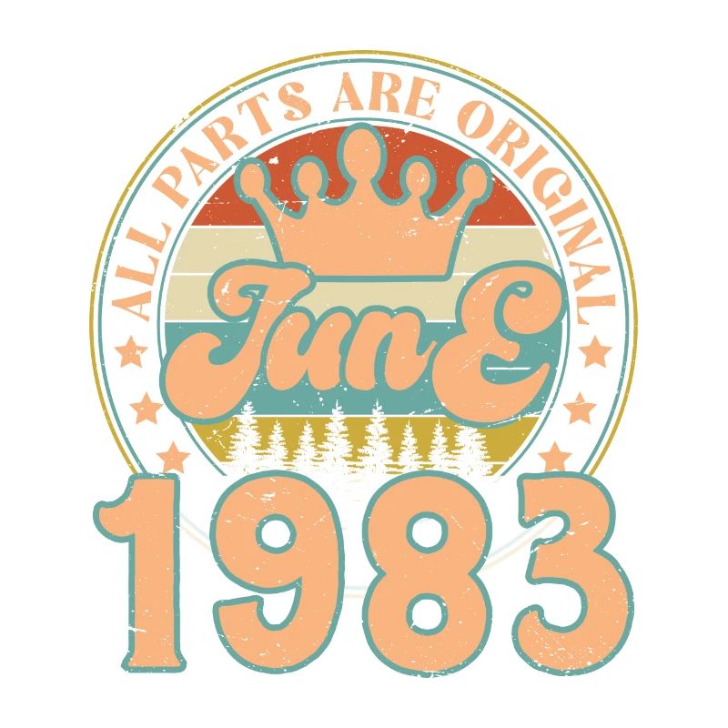 Juni 1983. Juni 1983 Geburtstagsgeschenk. Juni
