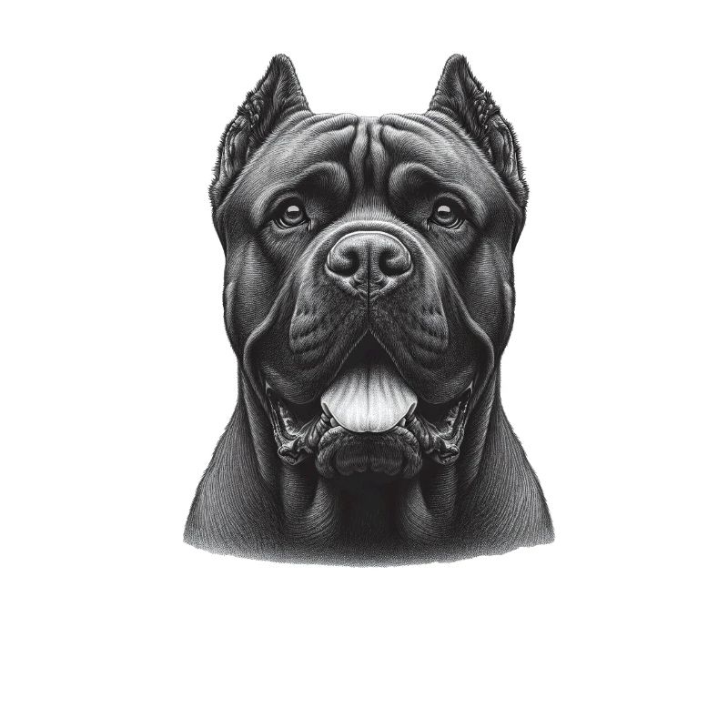Glücklicher Cane Corso