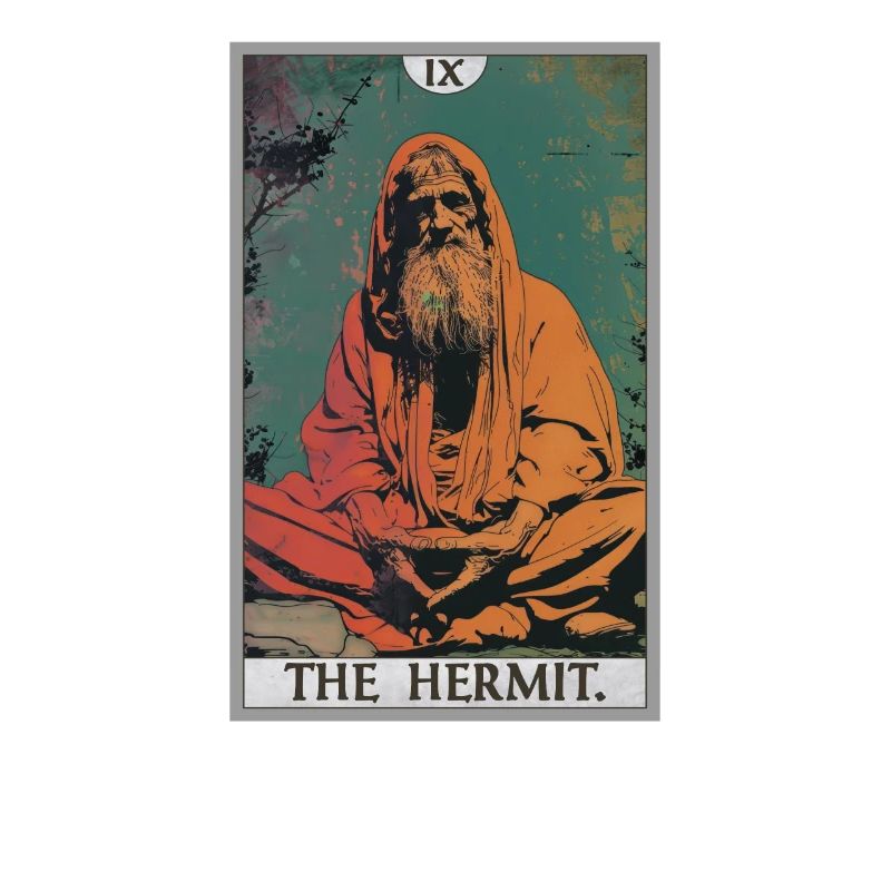 Tarotkarten Tarotkarte The Hermit Der Eremit