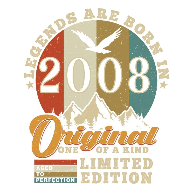 Original 2008 authentisches 2008 Geburtstagsgeschenk