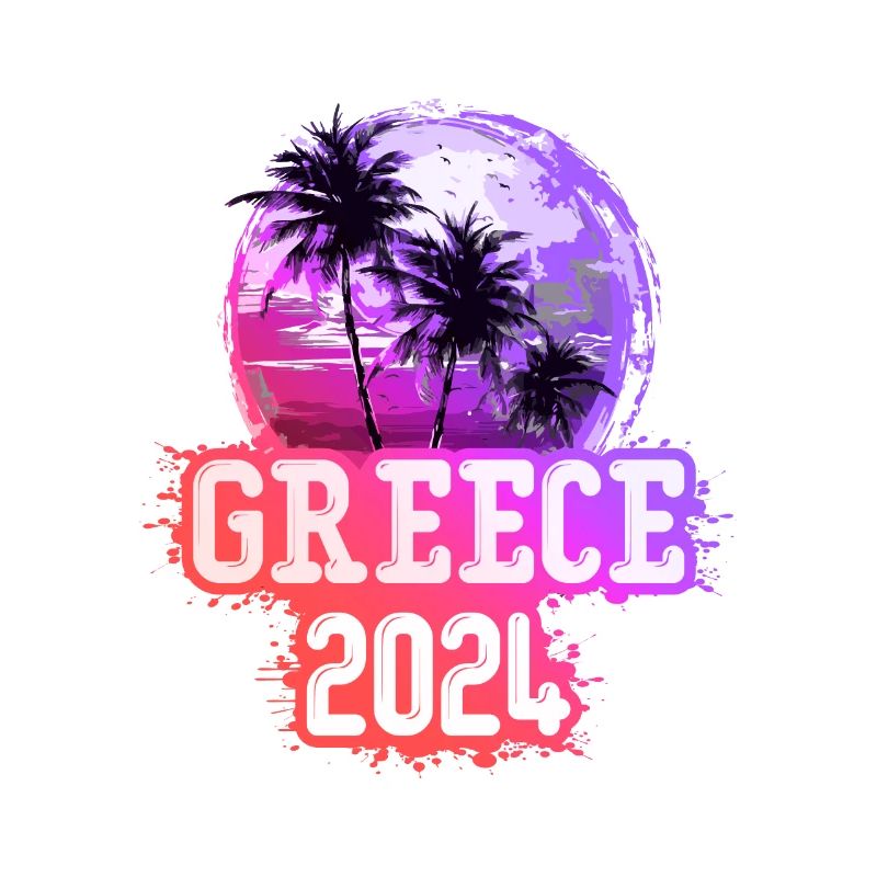 Greece 2024 Palm Trees