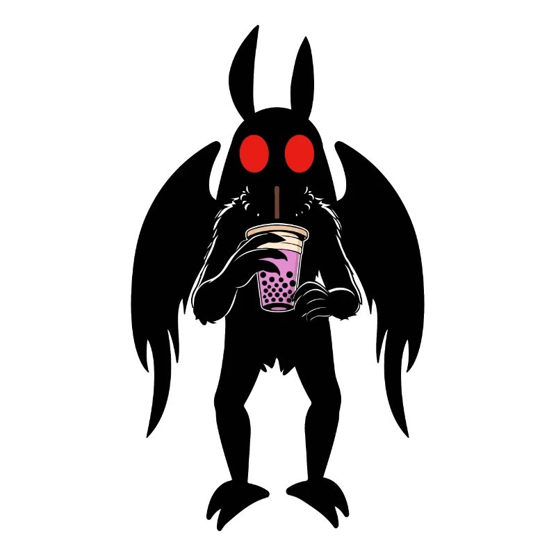 Mothman Bubble Tee