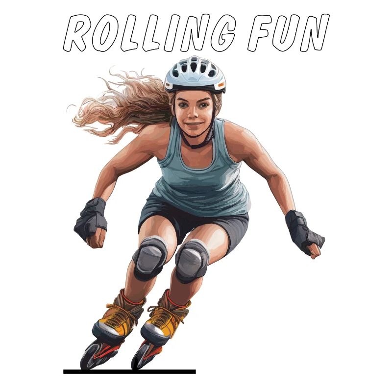 FRAU ROLLSCHUHE ROLLING FUN