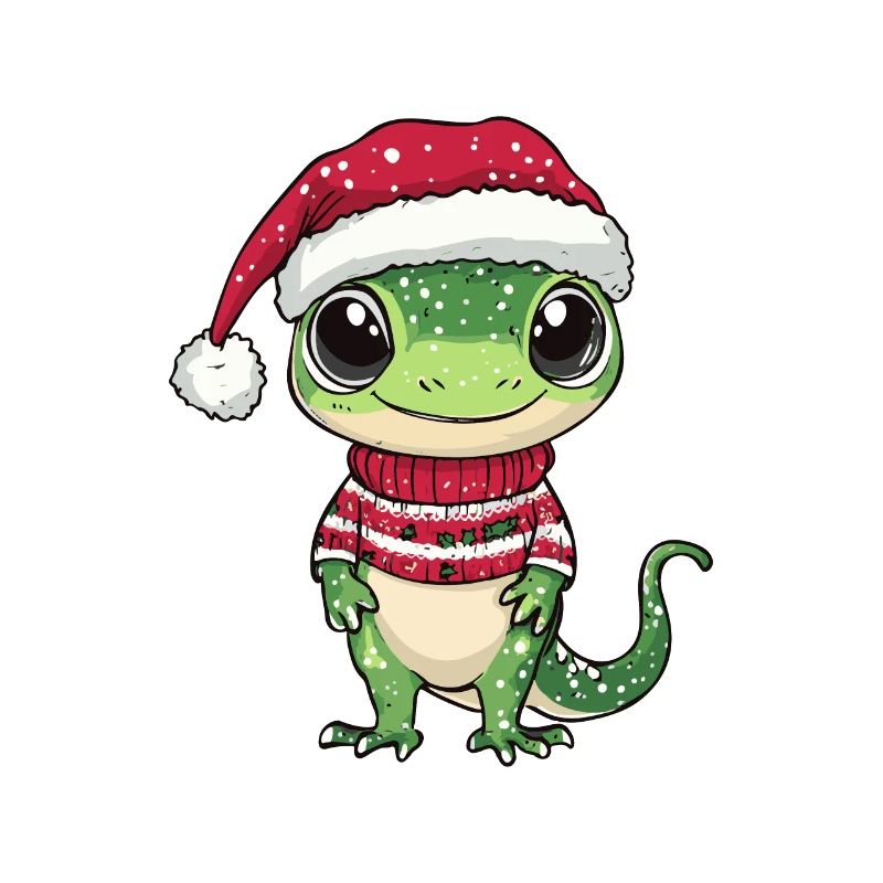 Echse Weihnachten