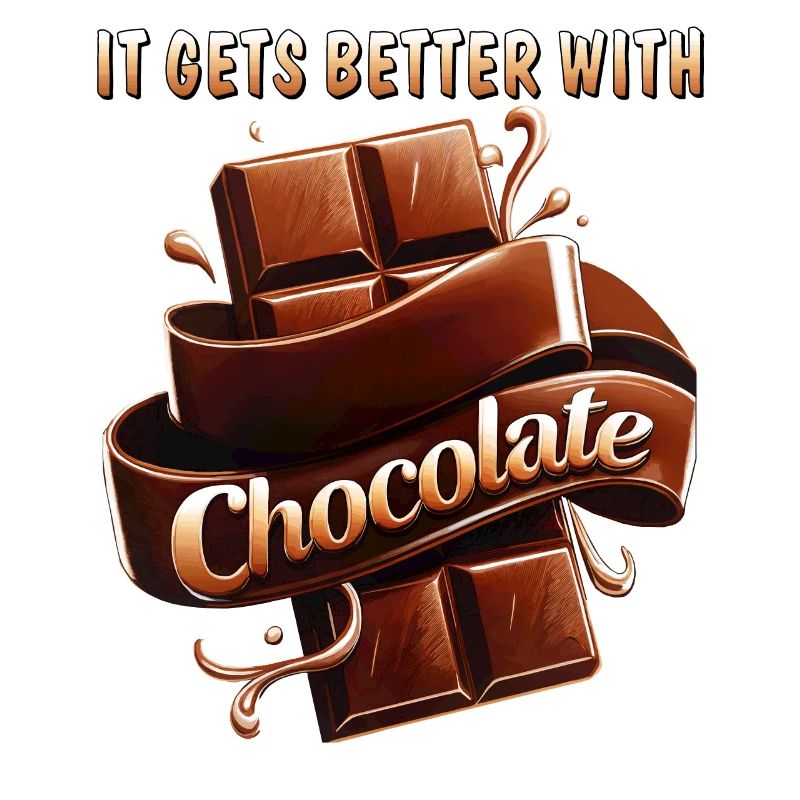 ÇA S’AMÉLIORE AVEC LE CHOCOLAT