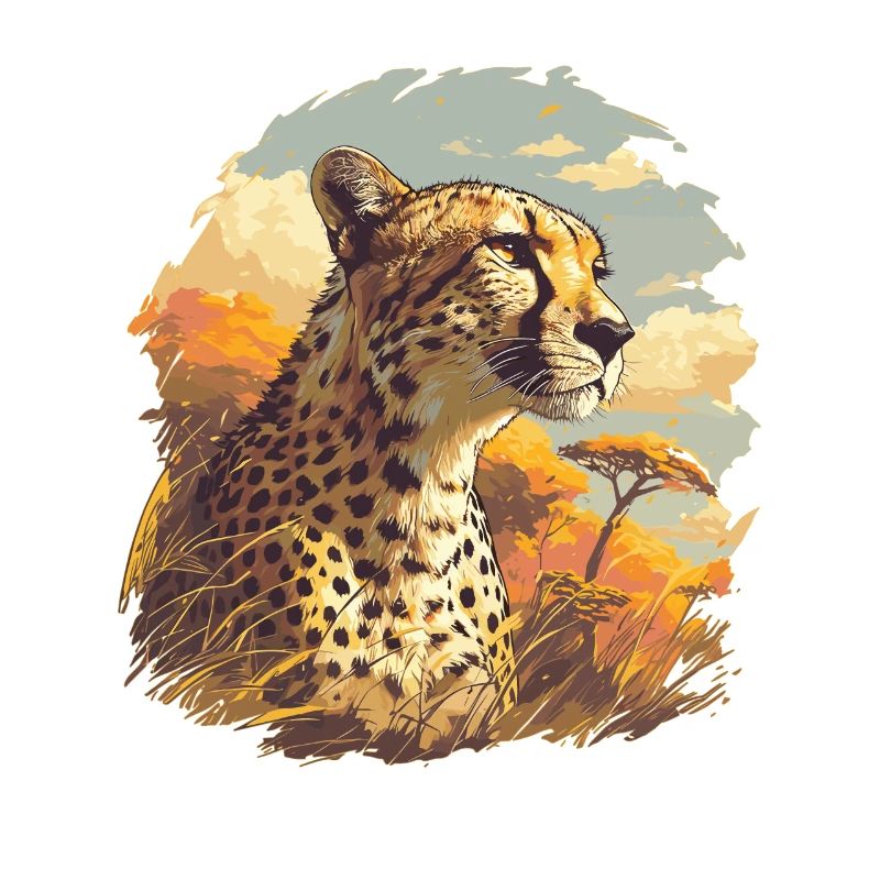 Cheetah Geparde Gepard