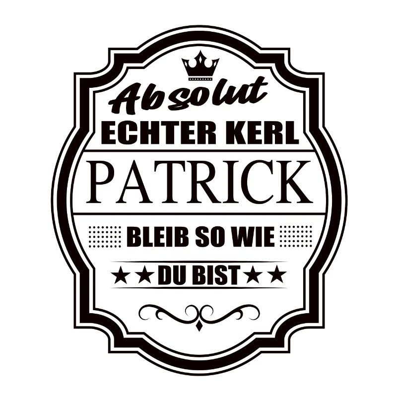 Absolument vrai gars Patrick, reste comme tu es