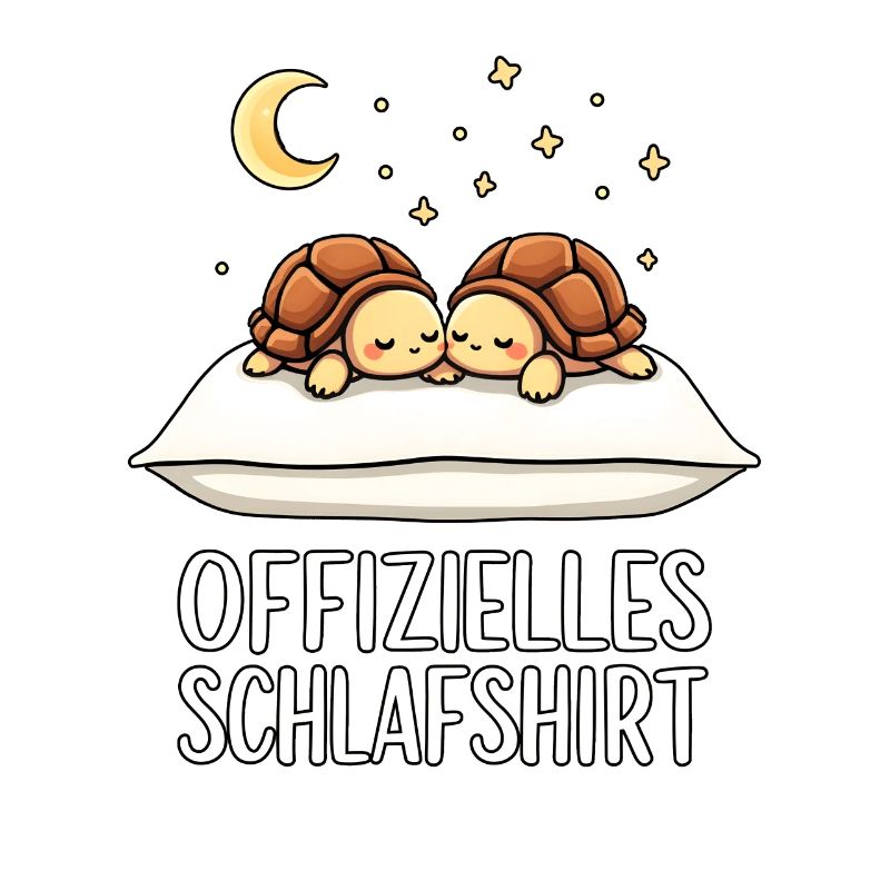 Official Sleeping Shirt Turtle Pair