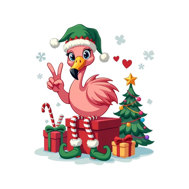 Flamingo Elfe