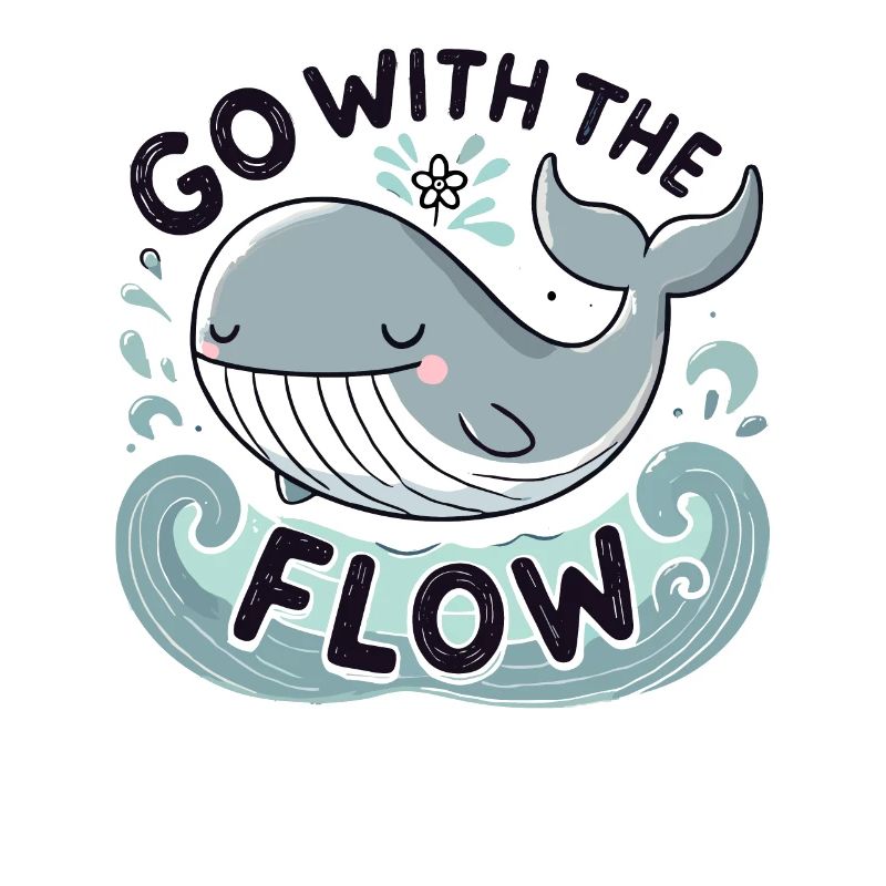 Mit dem Strom schwimmen