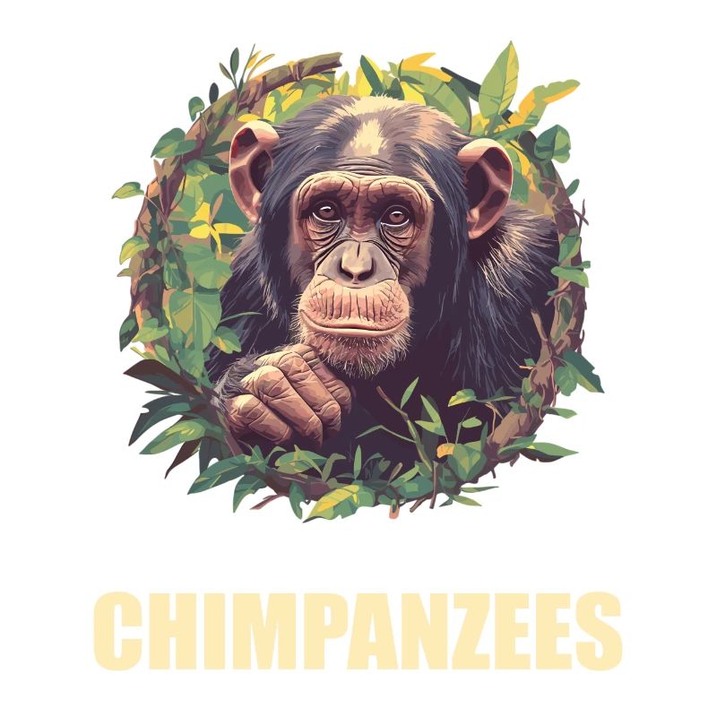 Chimpanzee Schimpansen Schimpanse