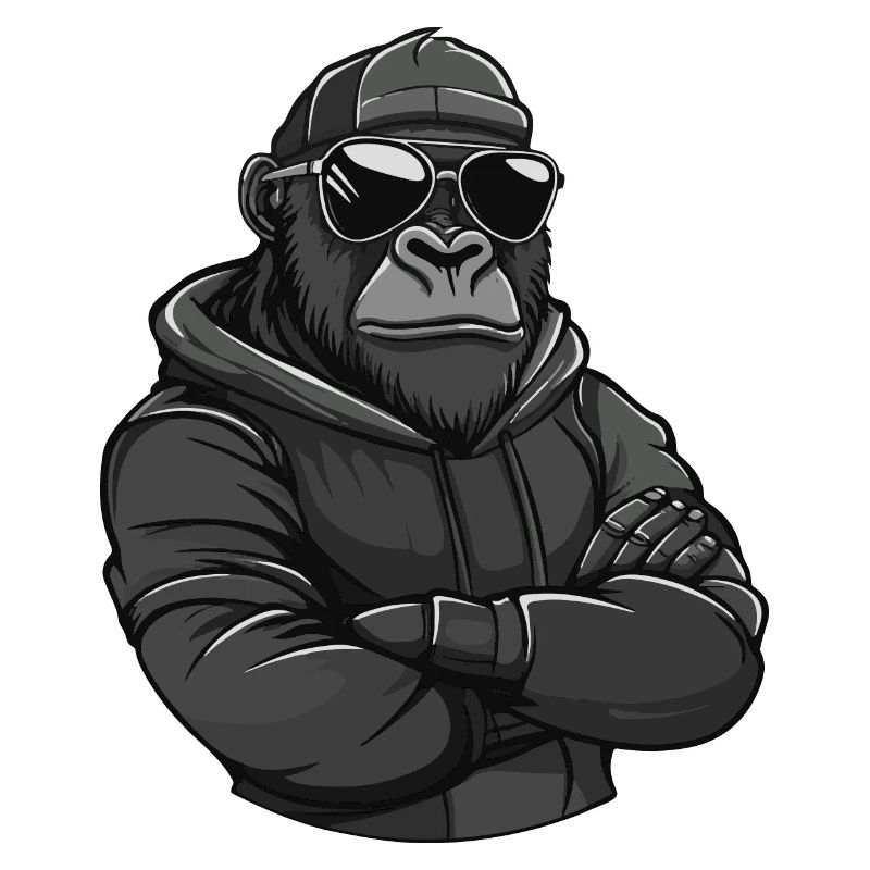 Gorilla Animal Comic