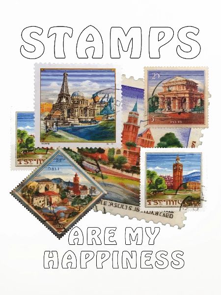 STAMPS ARE MY HAPPINESS