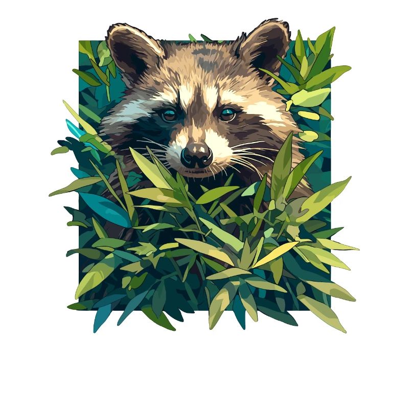 Waschbären Waschbär