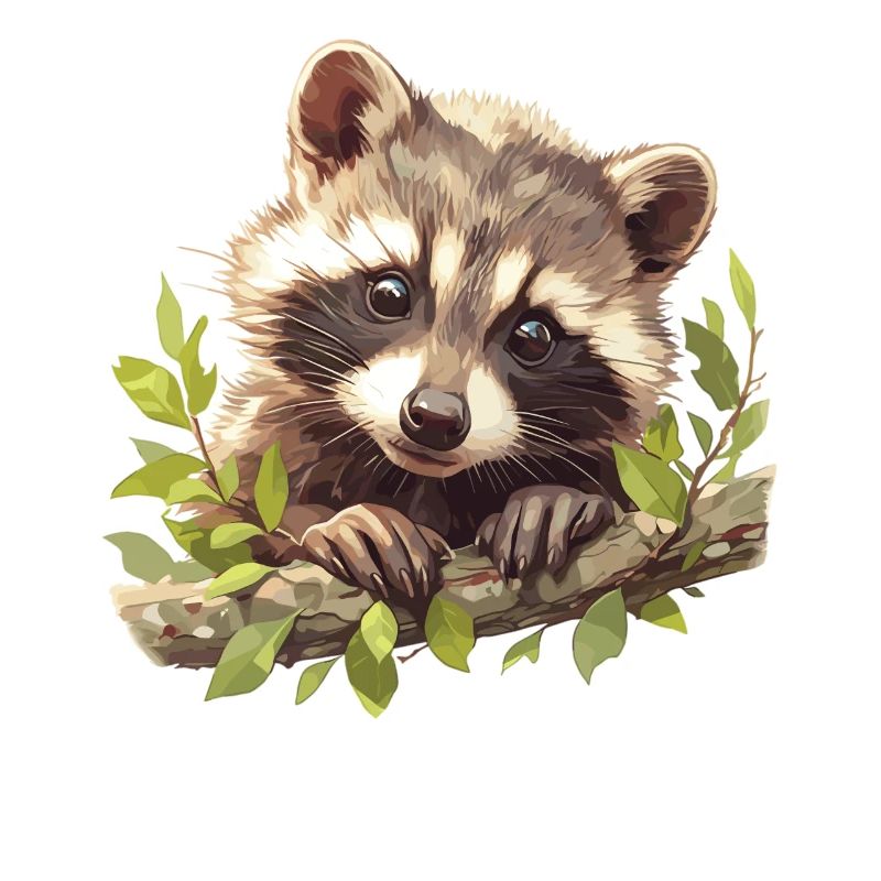 Waschbären Waschbär
