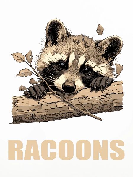 Waschbären Waschbär