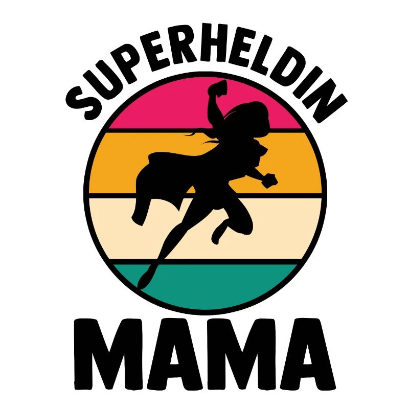 Mutter Superheldin Mama