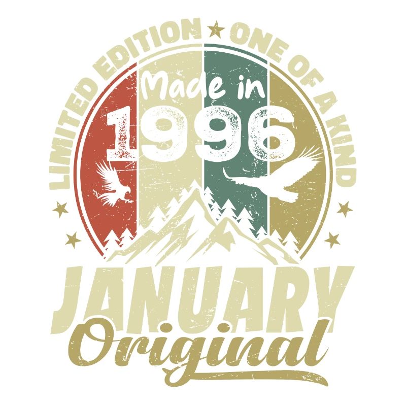 Geburtstag Januar 1996 - Original Januar 1996