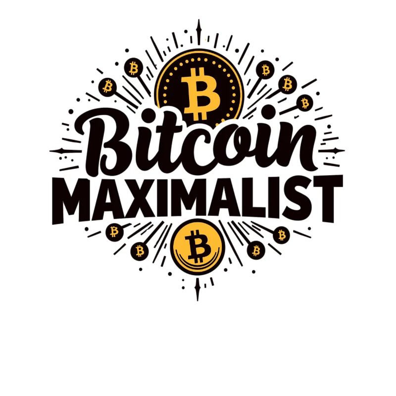 Bitcoin Maximalist – Stylish Crypto Design