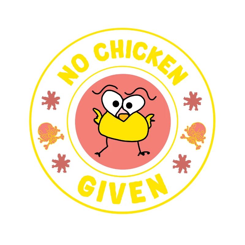 pas de poulets donné drôle d’animal