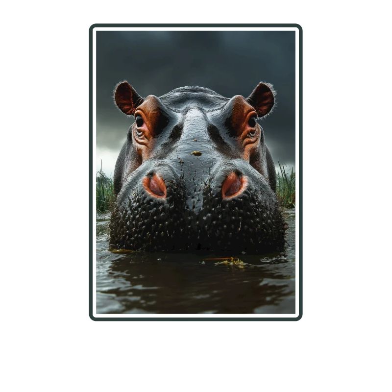 Nilpferd Flußpferd