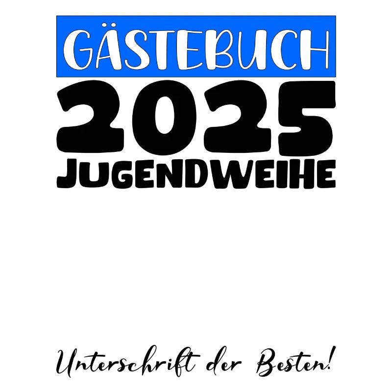 Jugendweihe 2025 Gästebuch Geschenk Mädchen Jungen