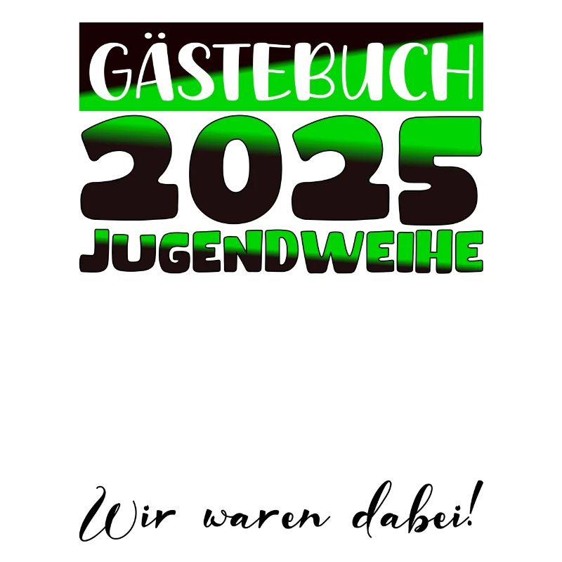 Jugendweihe 2025 Gästebuch Geschenk Mädchen Jungen
