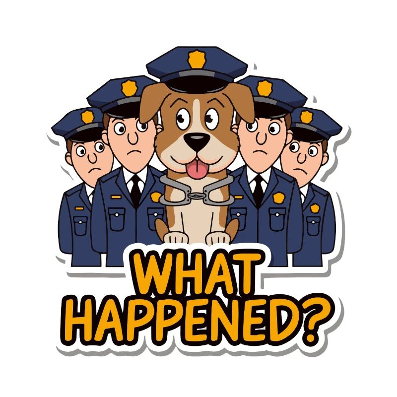 DOGS SURROUNDED