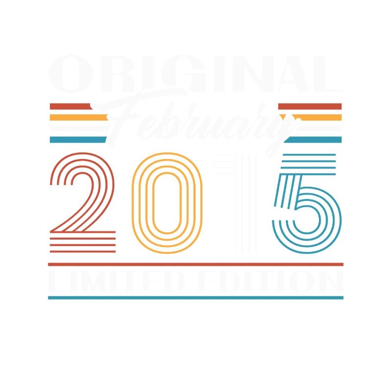 February 2015 Vintage Birthday 2015 Gift
