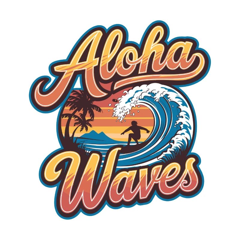 Expérience de surf avec les vagues et le soleil