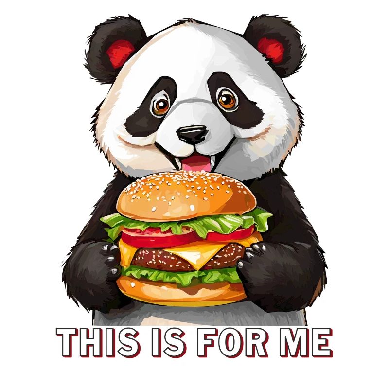 BURGER PANDA BEAR C’EST POUR MOI