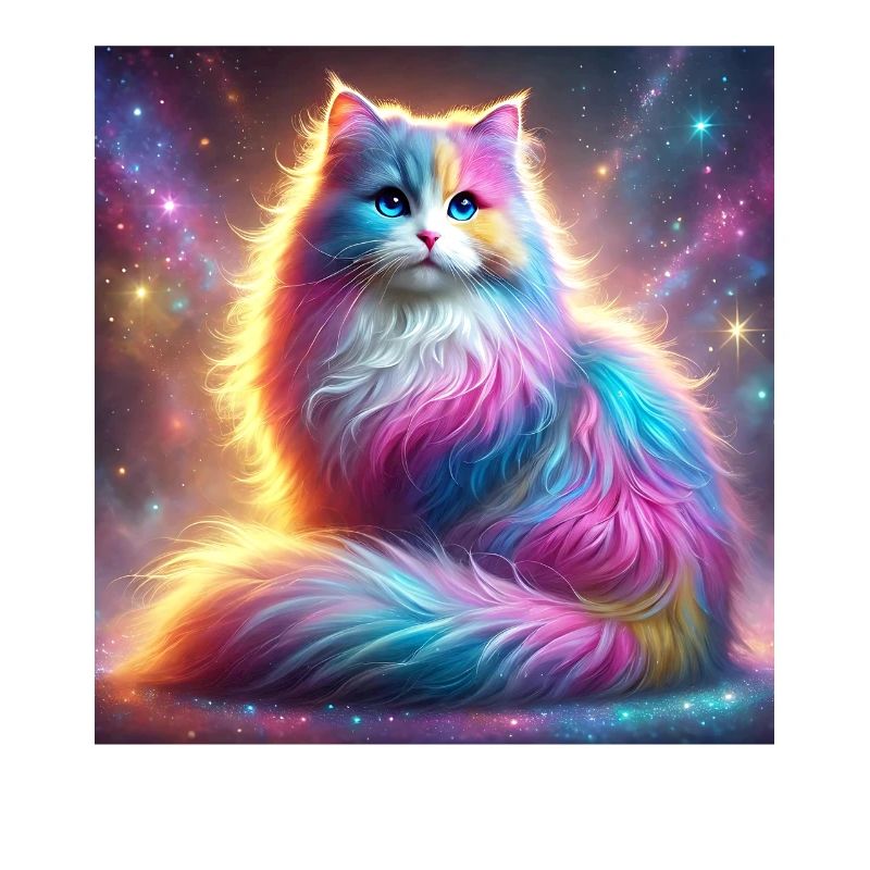 Magic Galaxy Cat in the Universe