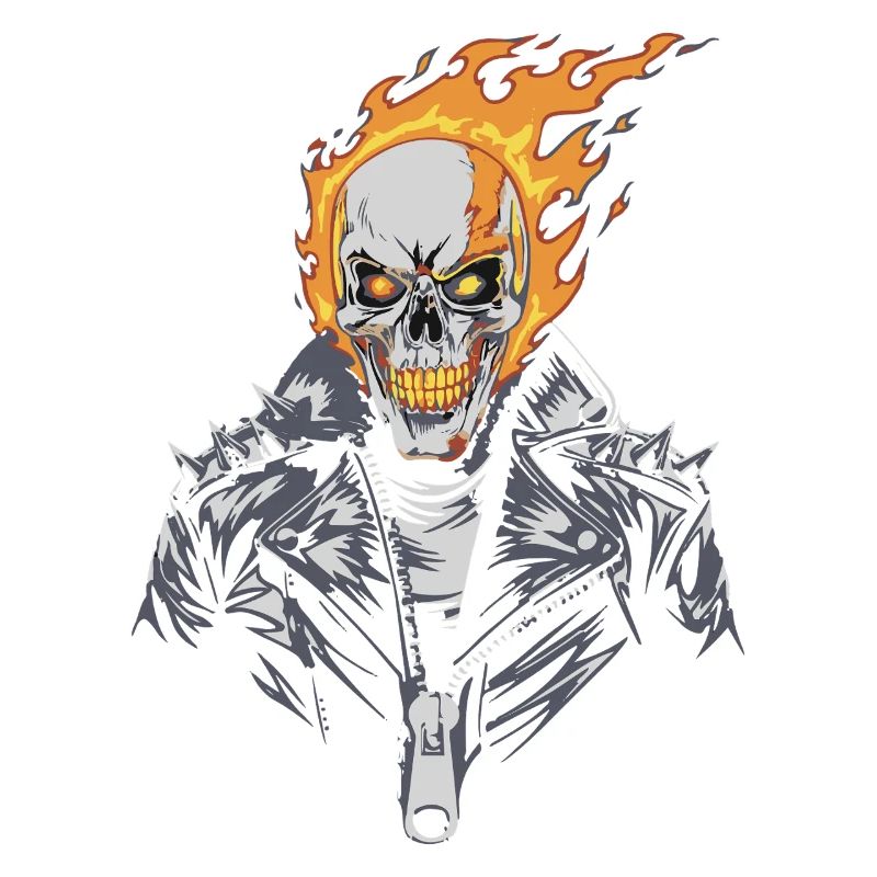 FIRE SKULL