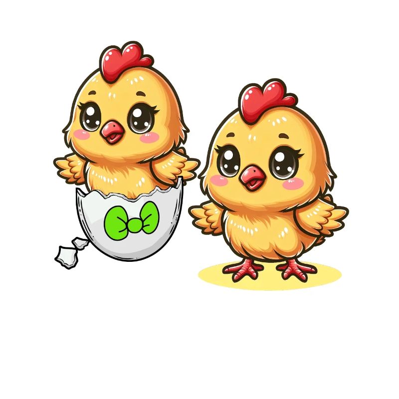 Chick Easter Egg Easter Eggs Chicken Eggs Easter Child