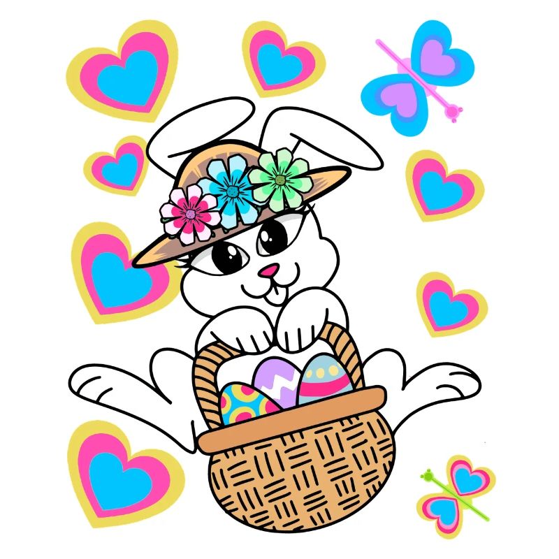 Easter Bunny Easter Bunny Eggs Easter Eggs Easter