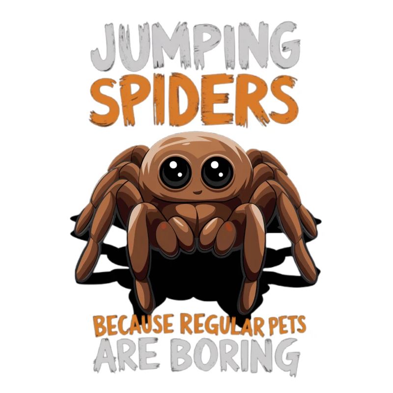 jumping spiders because regular pets are boring