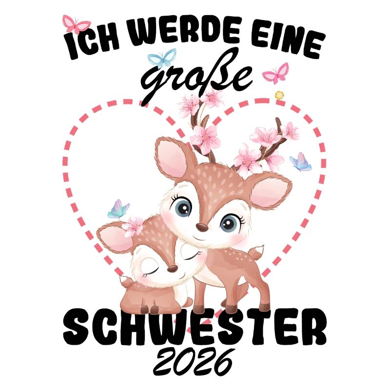 Nachwuchs Verkünden Ich Werde Große Schwester 2026