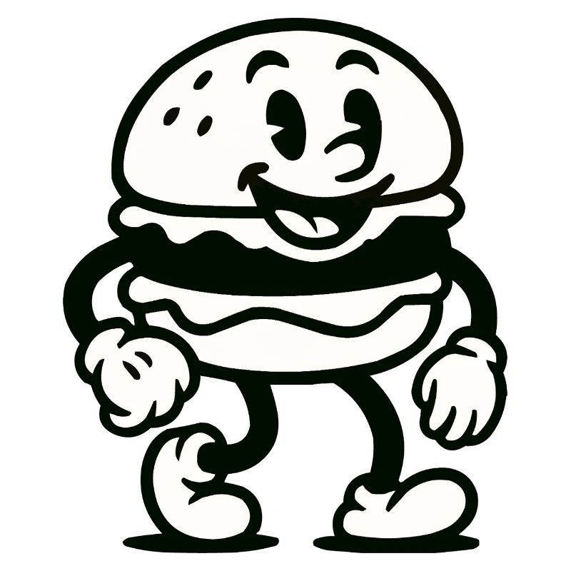 burger comic