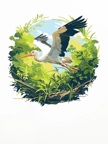 Störche Storch